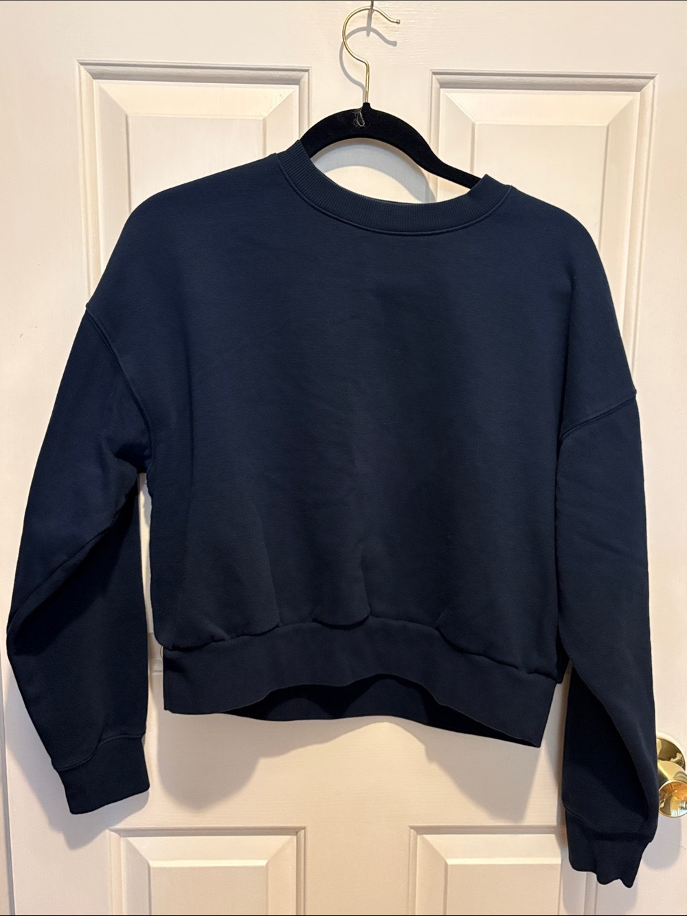 Beyond Yoga navy Crewneck Sweatshirt